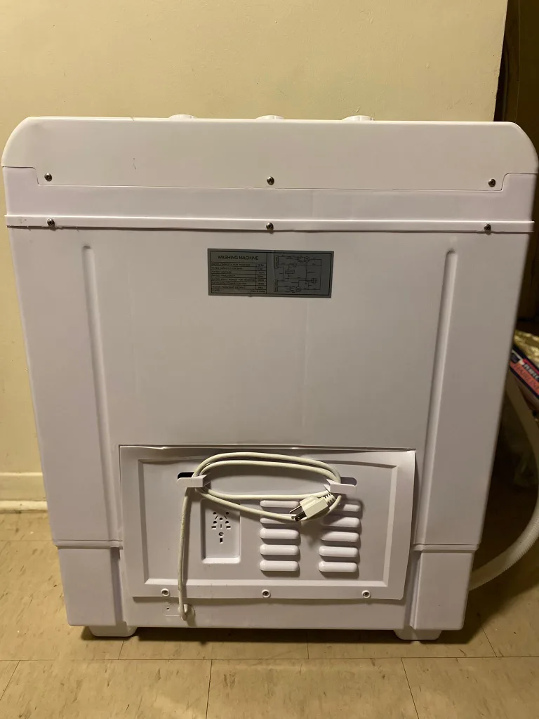 Small lightweight portable Twin Tub Washing Machine thumbnail