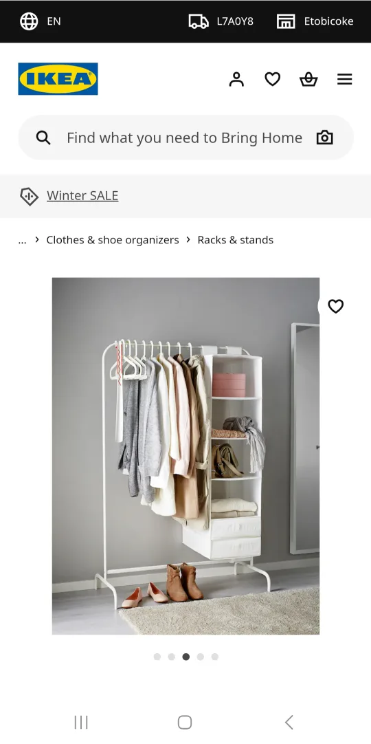 Ikea Clothes Rack image indicator(2)
