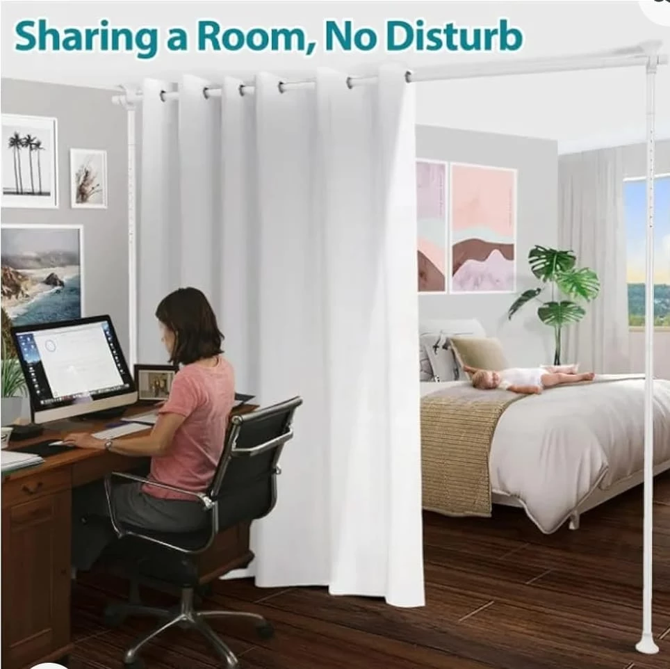 Adjustable Freestanding Room Divider - photo 2