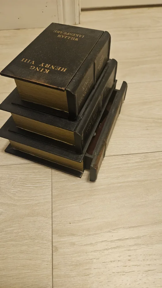 Set of Three Book Shaped Boxes image indicator(6)