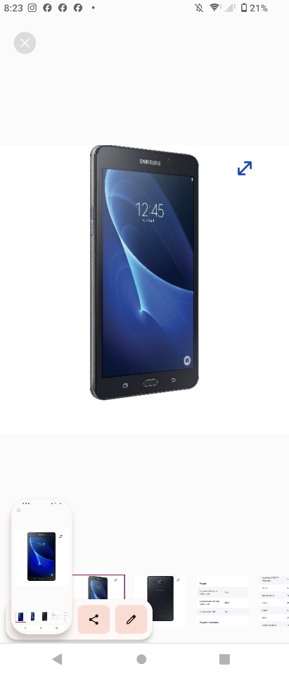 Samsung Galaxy Tab A 7.0 , 8GB - Black - photo 2