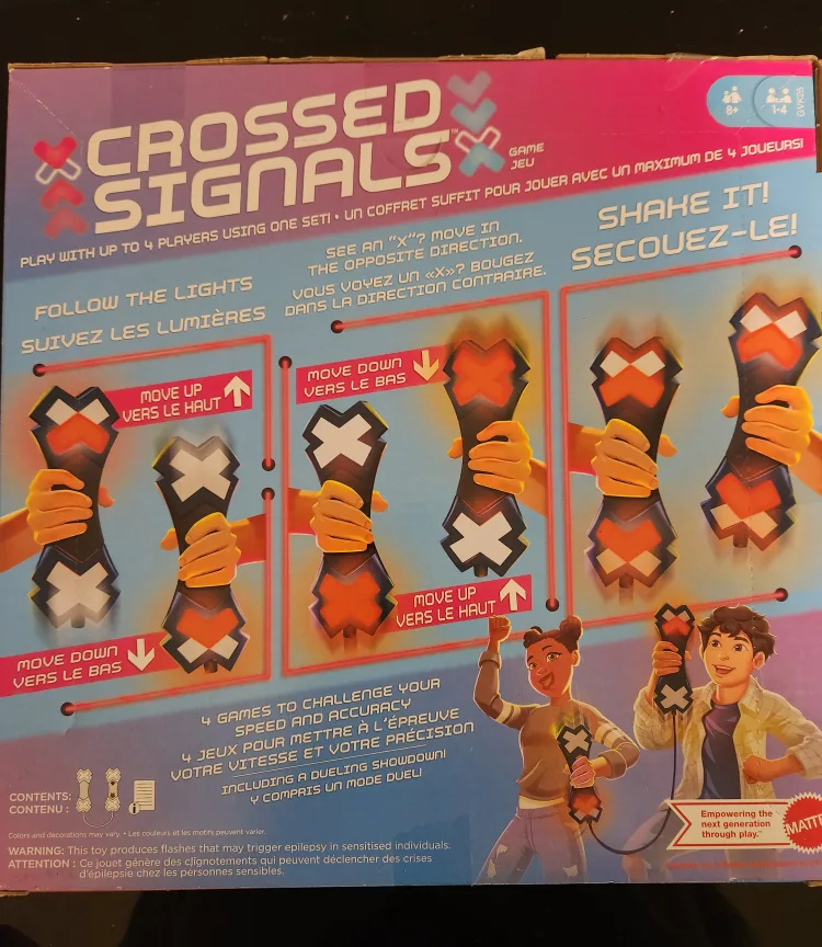 Mattel Crossed Signals Game image indicator(2)