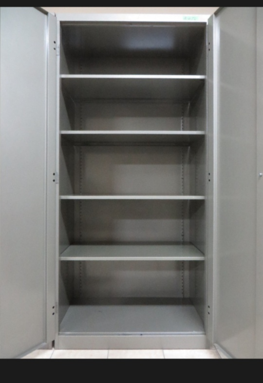 Metal Storage Cabinet with Lock and Key - photo 3