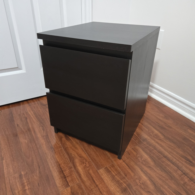 Black dresser