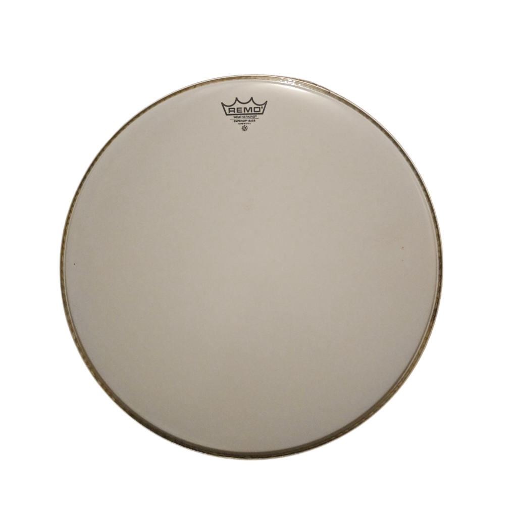 22 inch White Bass Drumhead