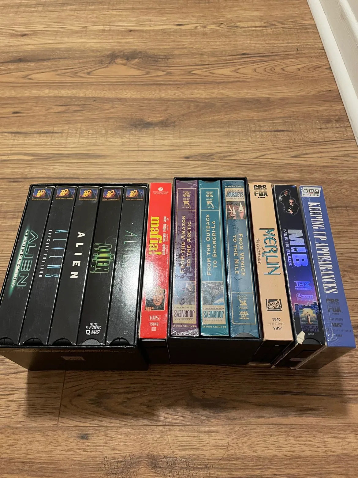 VHS tapes thumbnail
