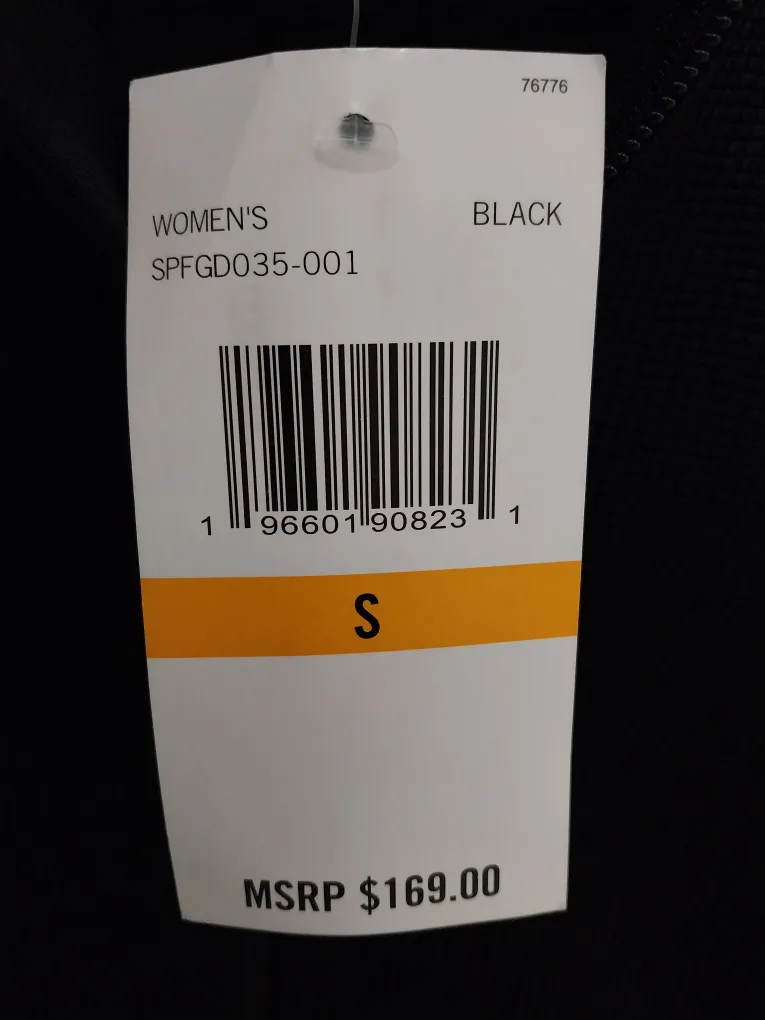 Spyder Women's Black Fleece Jacket Size S image indicator(2)