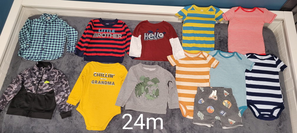 Toddler boy 24m clothes