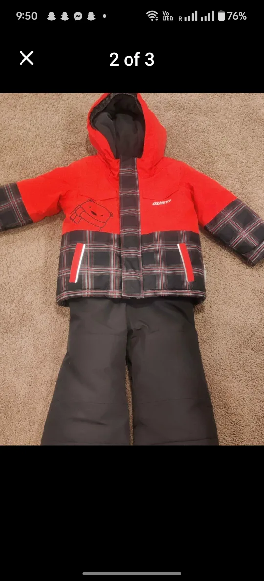 Gusti Kids Snow Suit