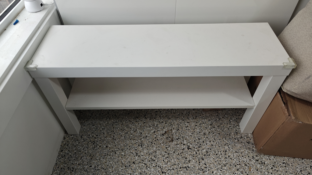 White Shelf Unit