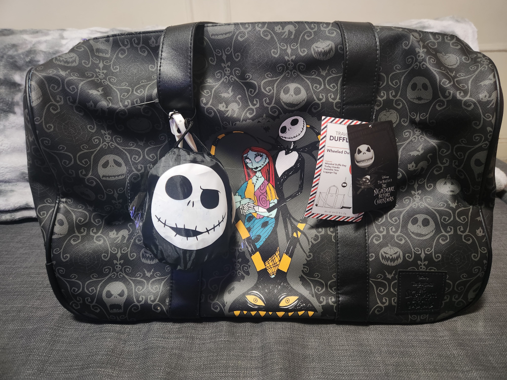 The Nightmare Before Christmas Wheeled Duffle Bag Set