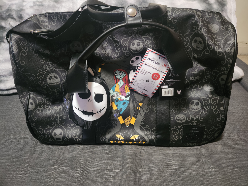 The Nightmare Before Christmas Wheeled Duffle Bag Set - photo 2
