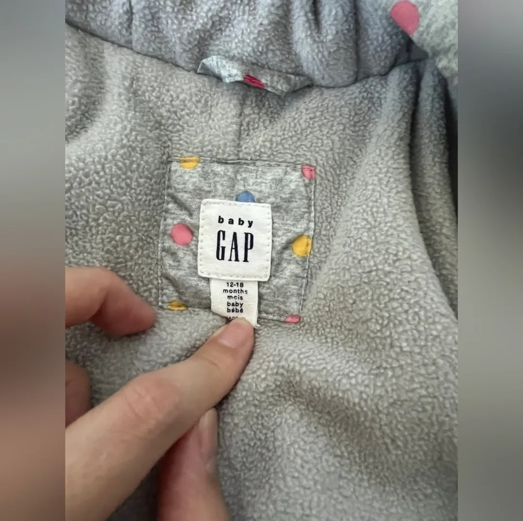 GAP Down Insulated Snowsuit 12-18M image indicator(3)