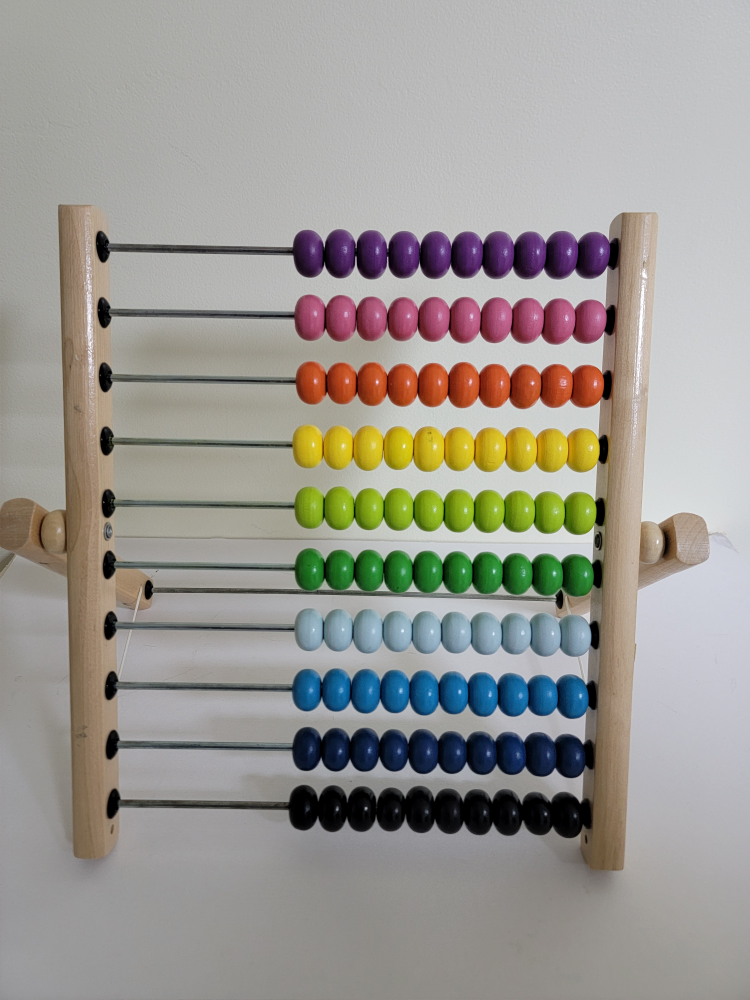 Wooden Abacus Counting Toy - photo 2