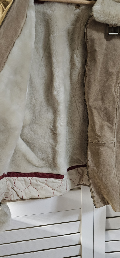 Beige Wilson's Leather Suede Jacket - photo 3
