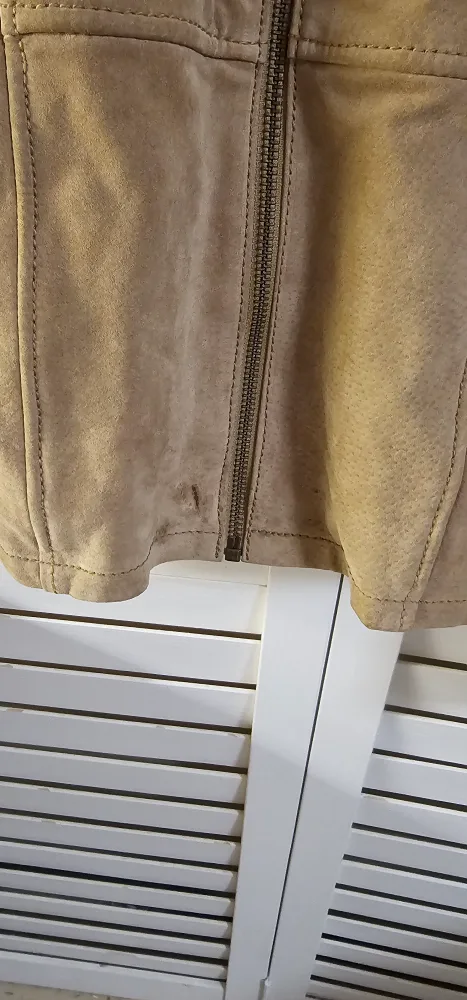 Beige Wilson's Leather Suede Jacket image indicator(8)