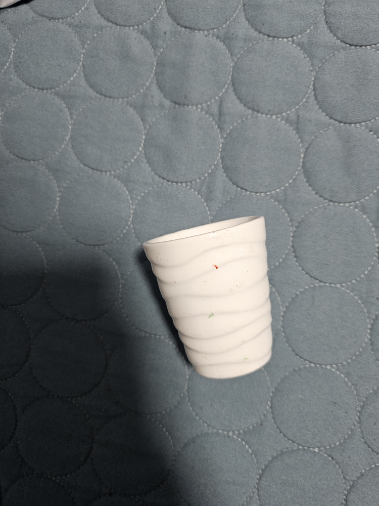 White  mini vase #freecycle