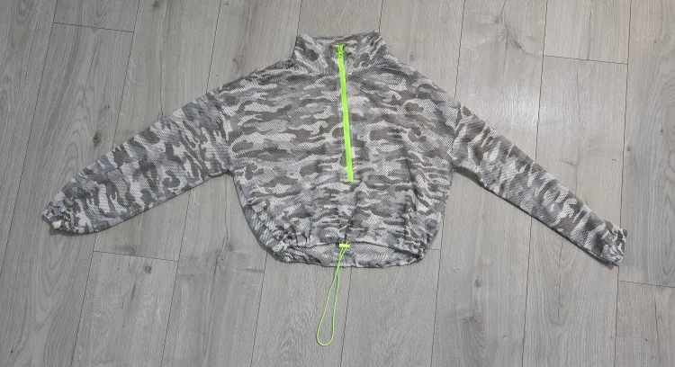 Cropped Mesh Sweaters & Windbreaker image indicator(5)