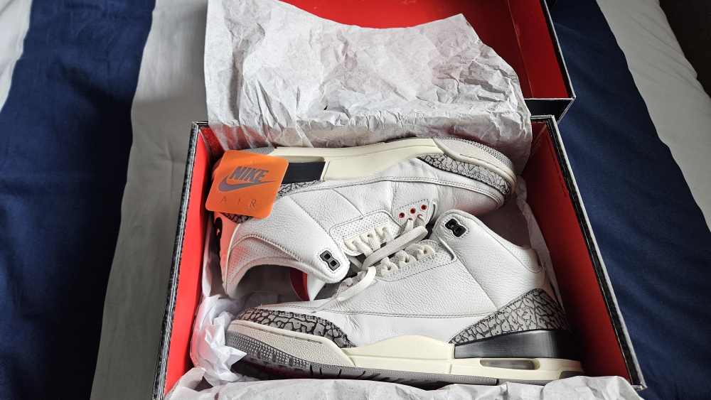 Air Jordan 3 Retro 'White Cement' - photo 2