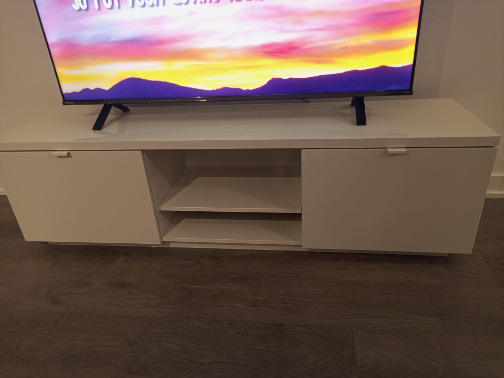 New TV stand less than a year old ! - photo 2