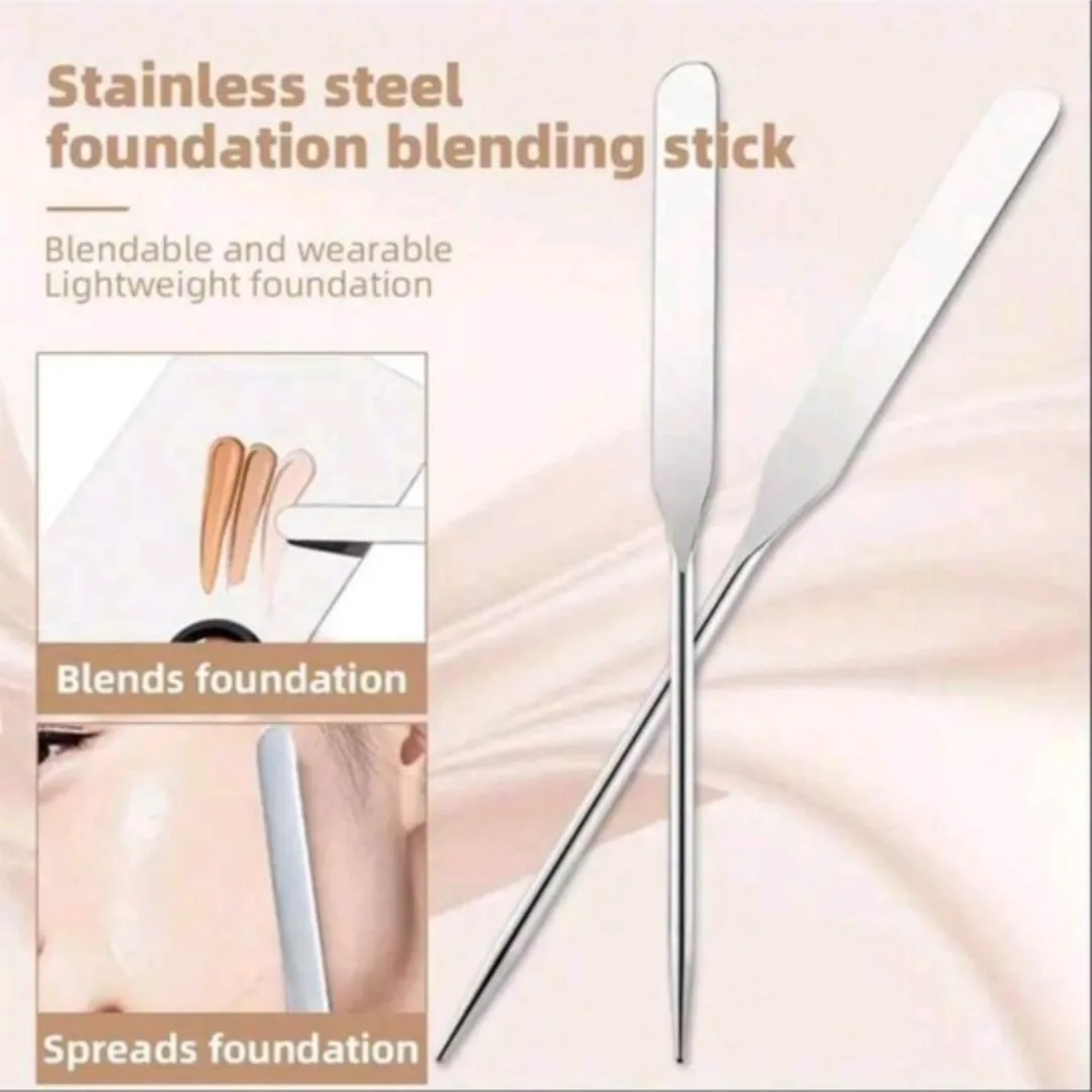 Korean Foundation Blending Makeup Spatula image indicator(5)
