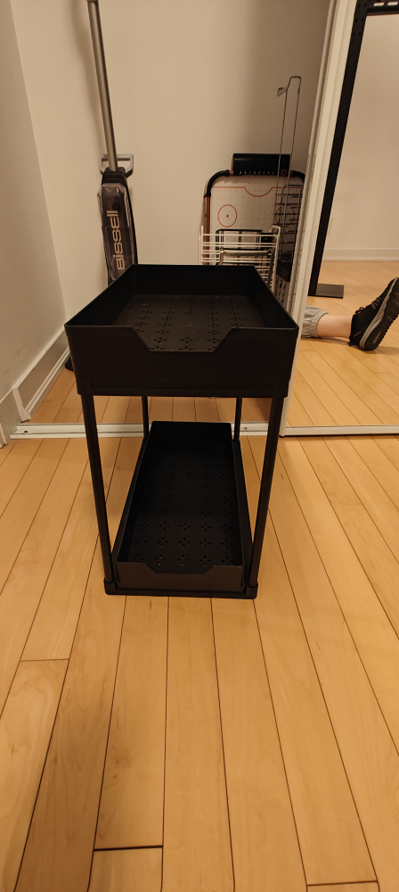 2 Tier Expandable Shelf Organizer