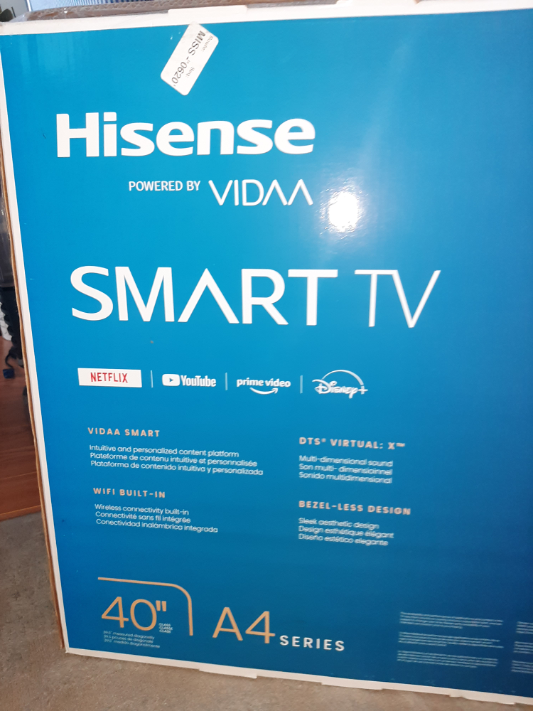 Hisense 40 Inch Smart TV A4 Series - photo 2