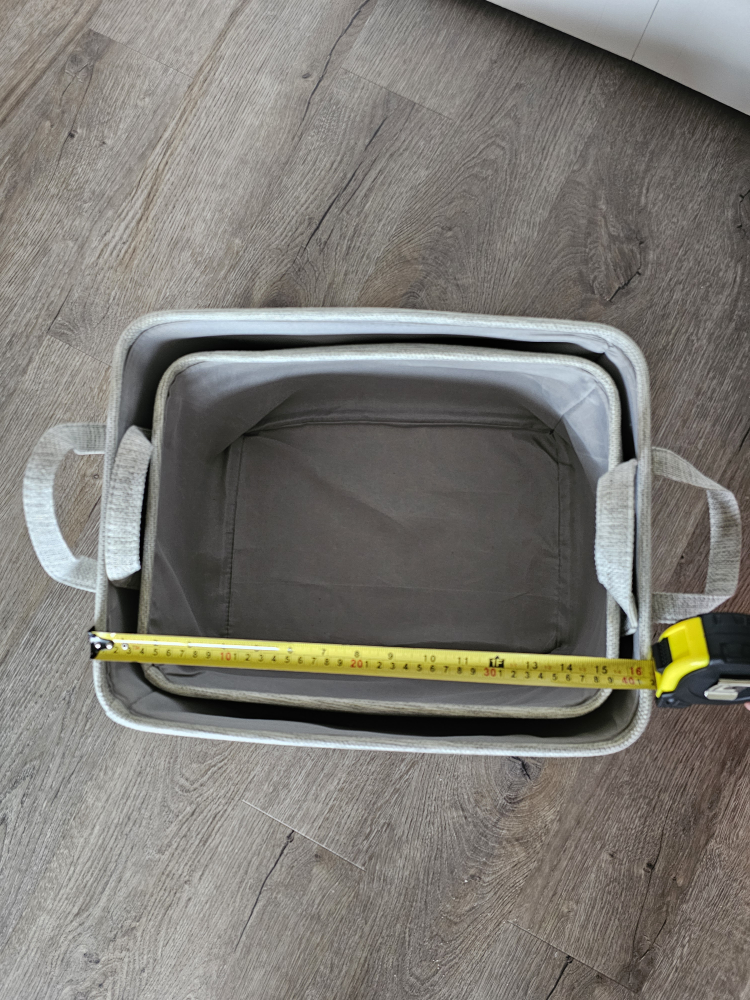 Set of 2 storage bins - photo 2