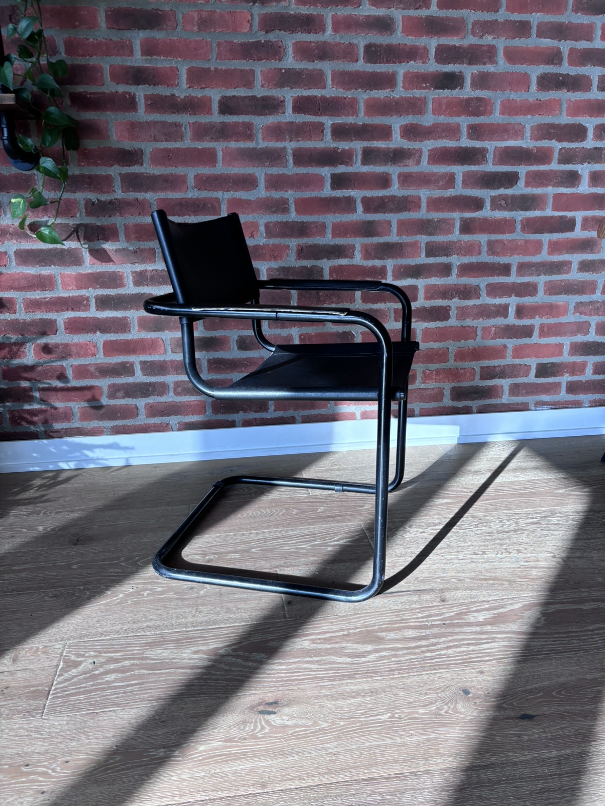 Vintage Black Lounge Chair