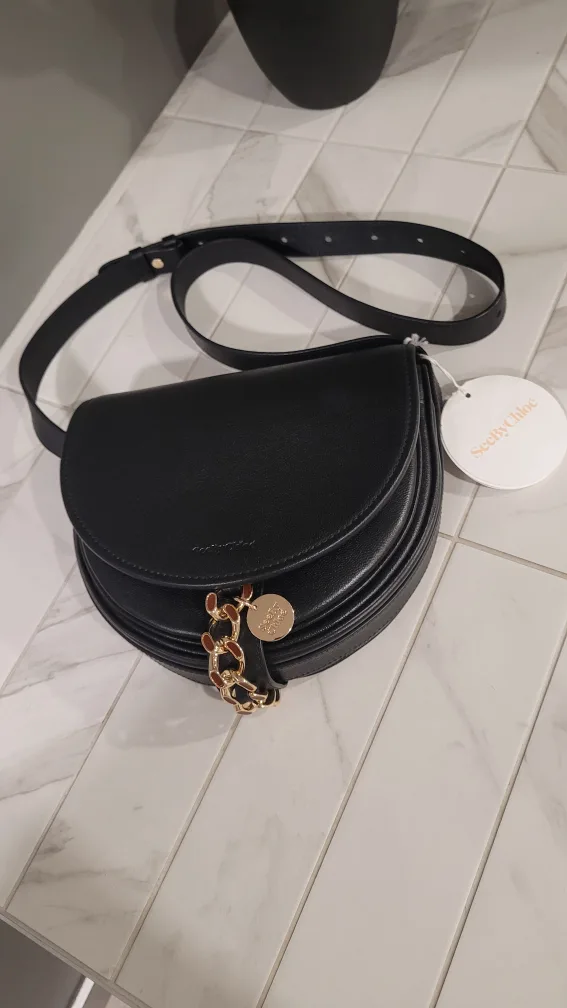 See by Chloe Black Leather Crossbody Bag image indicator(5)
