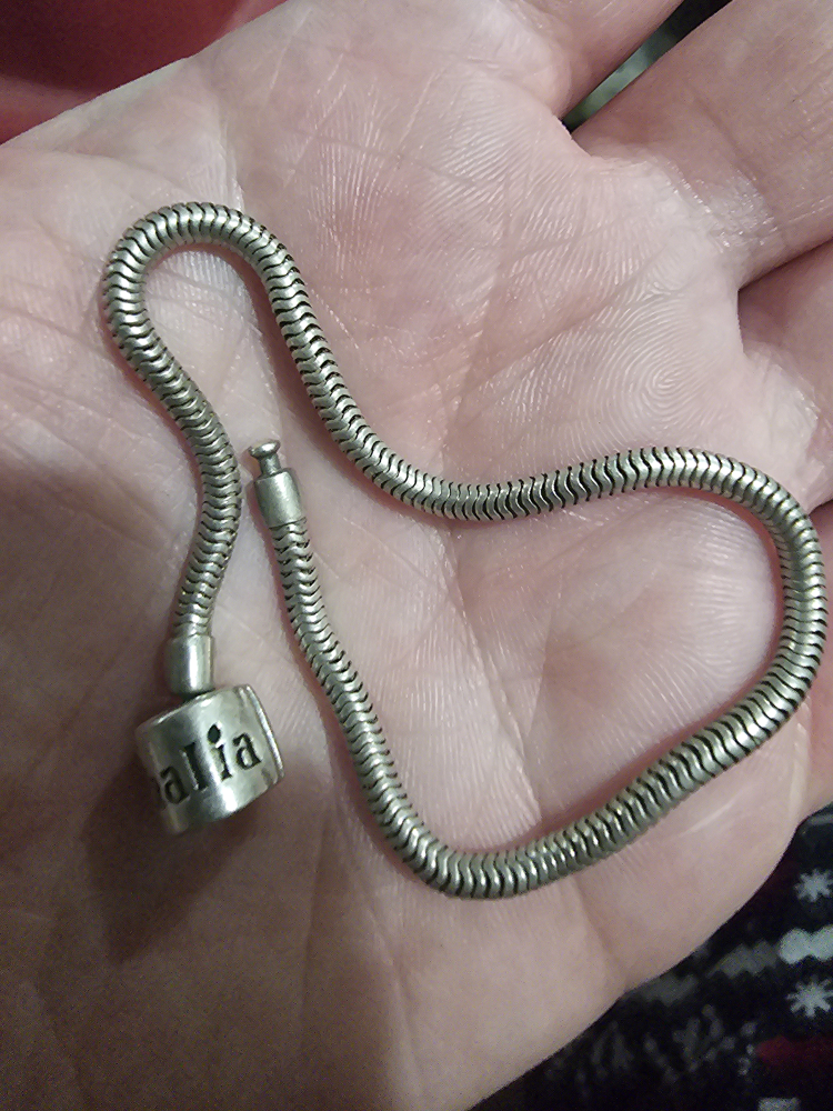 vintage halia 925 Snake Chain Bracelet