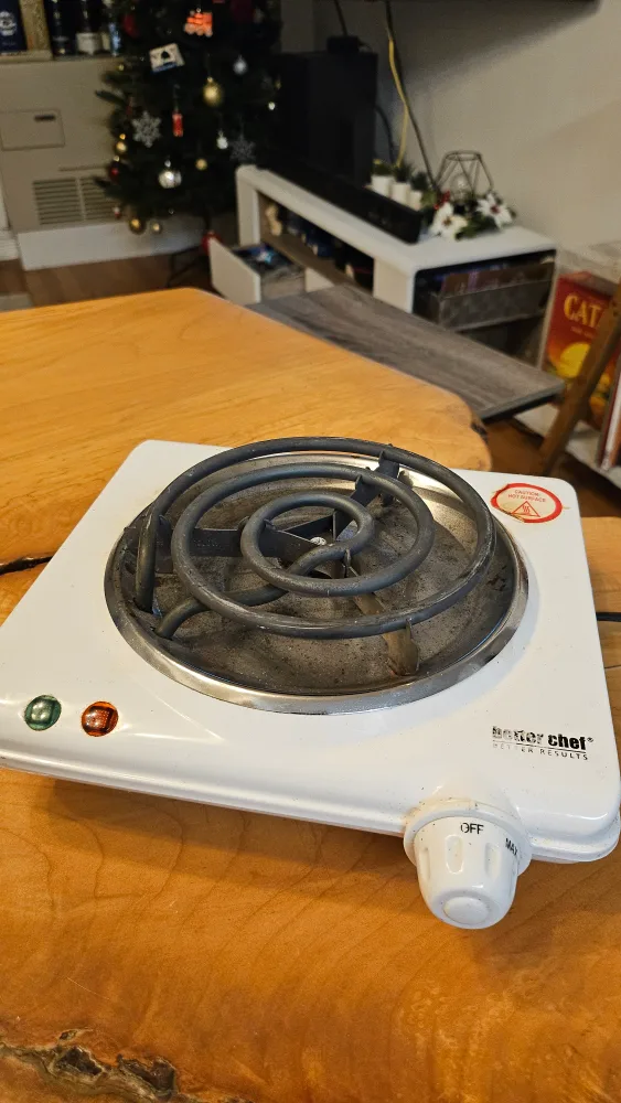 Single Coil Portable Electric Cooktop image indicator(3)