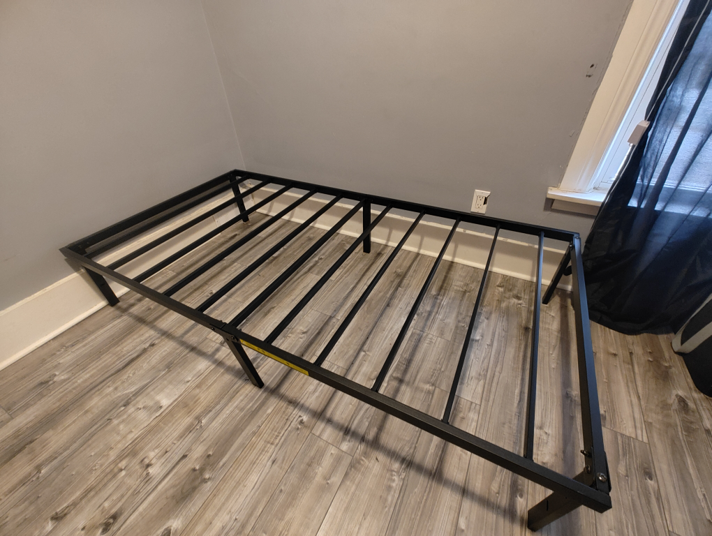 Twin-Size Mattress and Frame - photo 3
