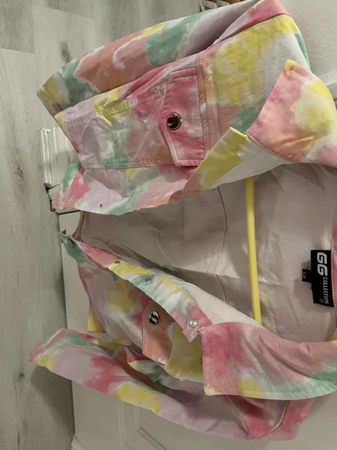 Tie Dye Denim Jacket image indicator(5)