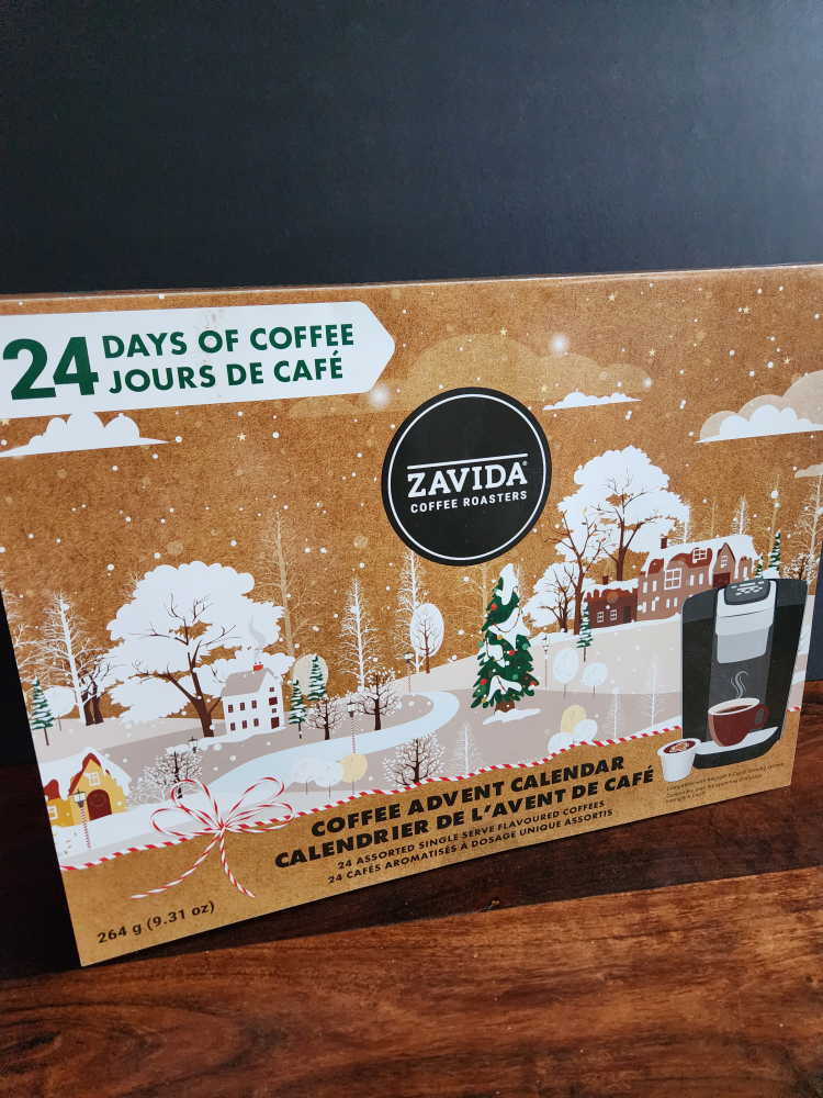 24x KCup/Keurig Zavida Coffee Advent Calendar ($24 RRP)