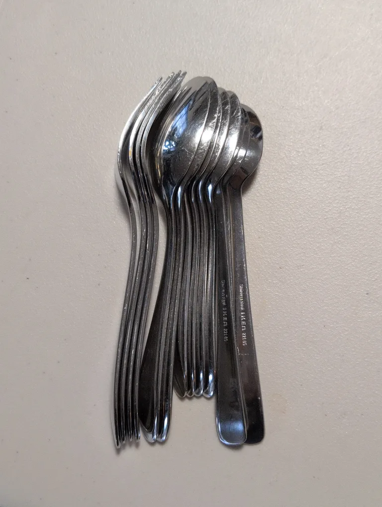 stainless steel utensils (spoons, forks) image indicator(2)