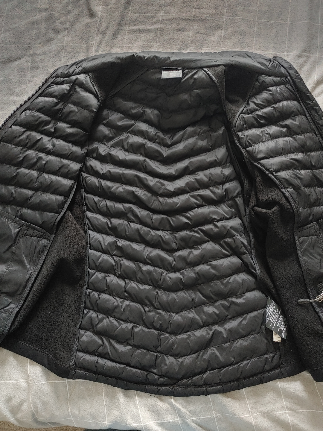 Women's Black Puffer Jacket - photo 2