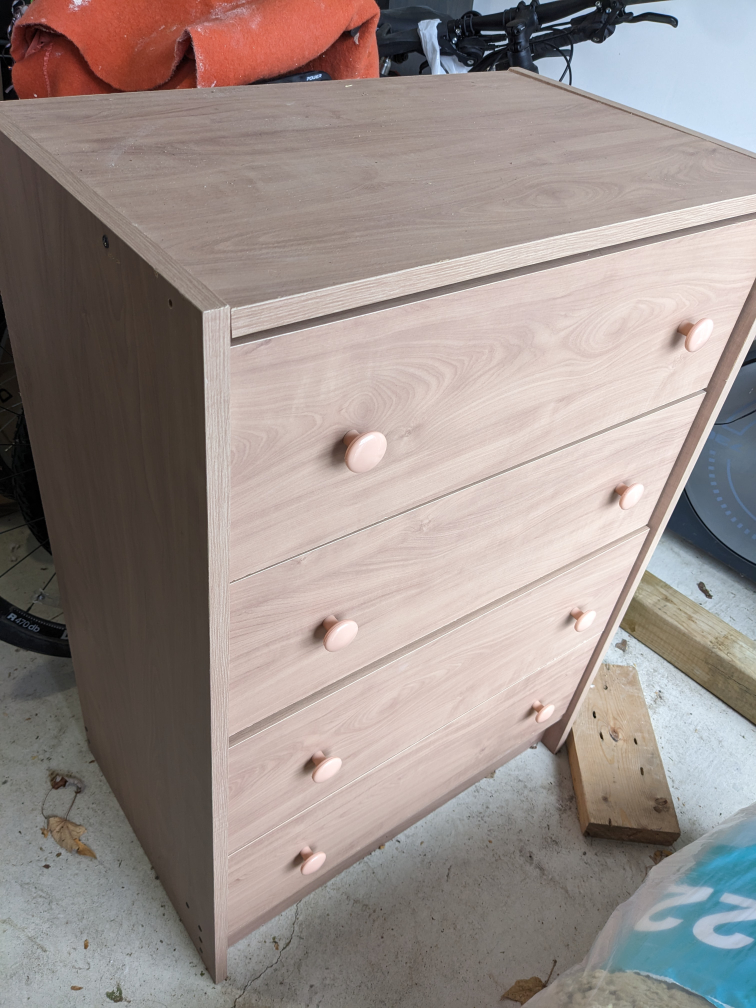 Wood dresser
