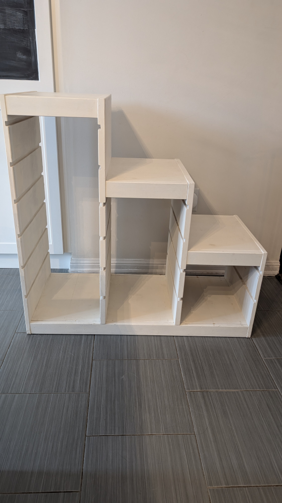 Ikea Trofast storage. no bins