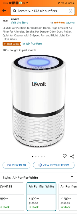 Levoit Air Purifier