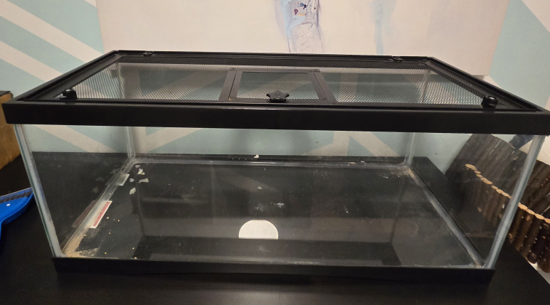 Repti Zoo 20 Gallon Terrarium, Wheel, and Branches