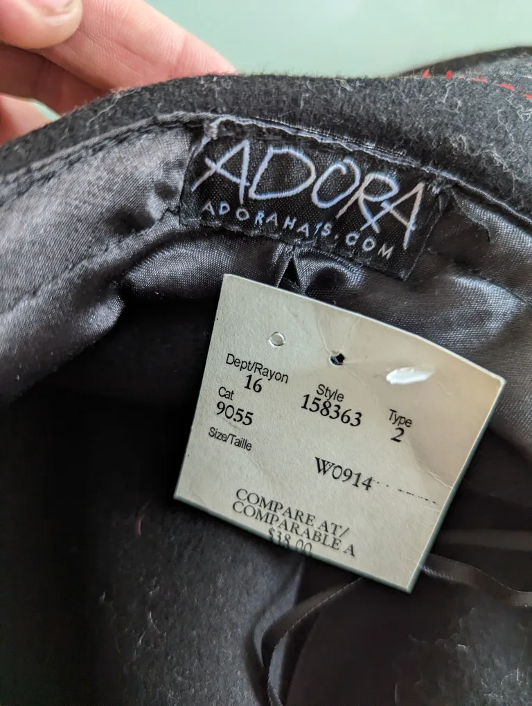 **ADORA** Wool Fedora Hat image indicator(2)