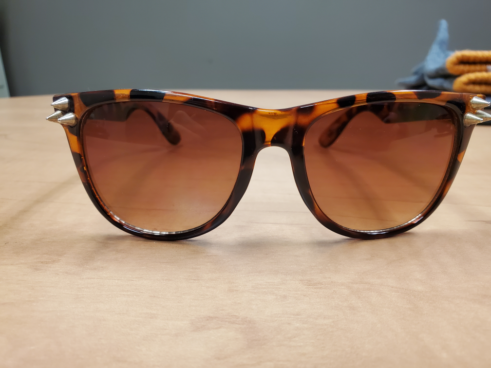 Tortoise Shell Sunglasses with Spikes - photo 5