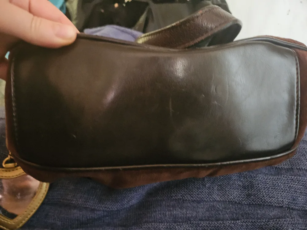 Juicy Couture Brown Velvet Handba Y2K image indicator(5)