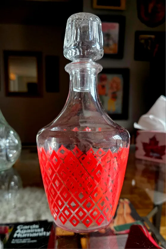 Vintage Glass Decanter thumbnail