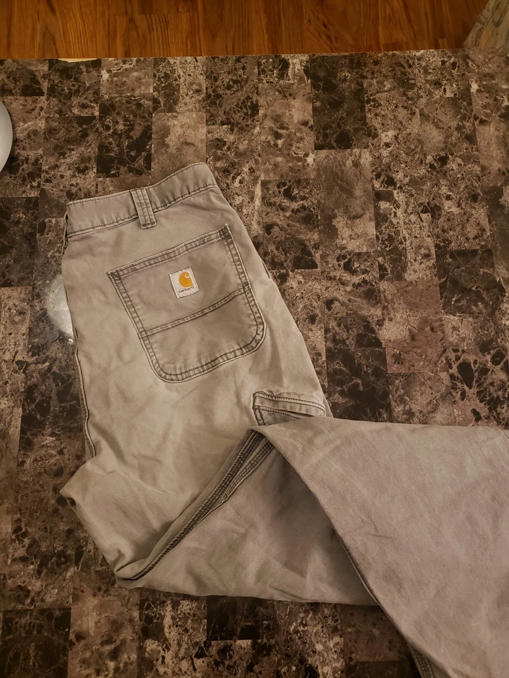 Carhartt Grey Work Pants 38x32