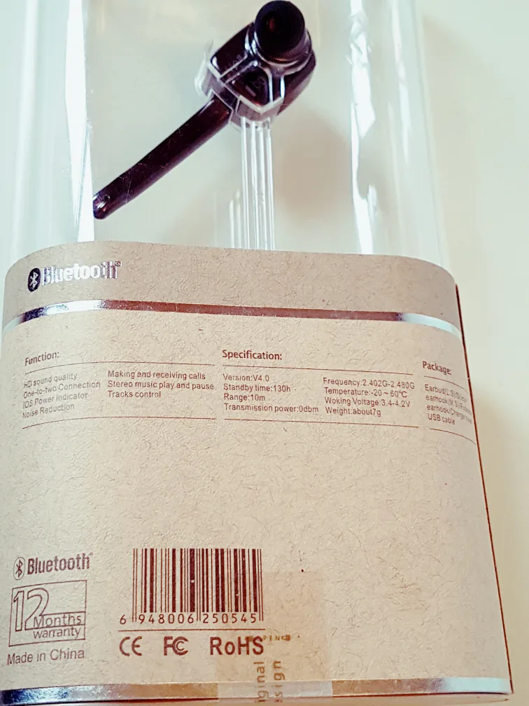 brand new stereo Bluetooth headset image indicator(5)