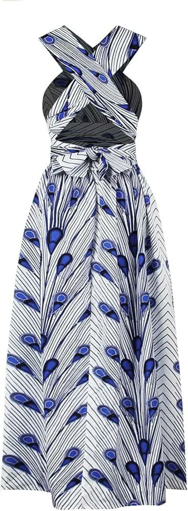 African Print Maxi Dress image indicator(5)