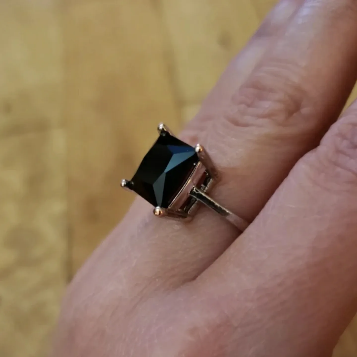 Black Onyx Sterling Silver Ring image indicator(6)