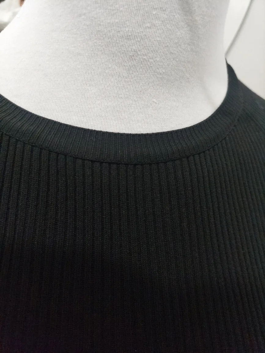 Zara Women's Black Knitted Sweater  Small image indicator(4)